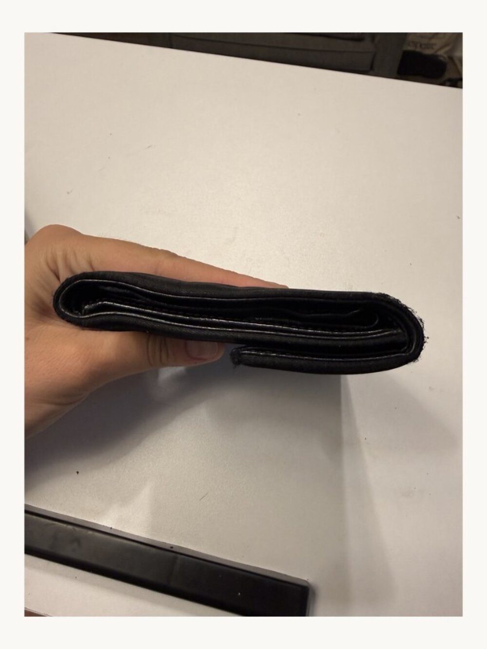 Prada Tessuto Chic Nero Nylon Trifold Wallet - Picture 11 of 11